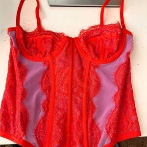 Out from under bustier